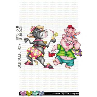 C.C. Designs Clear Stamps - Summer Together